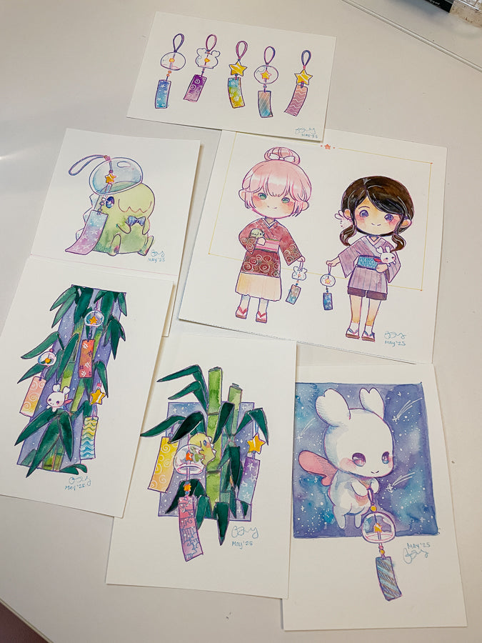 Wish Festival Decorations with Dino Original