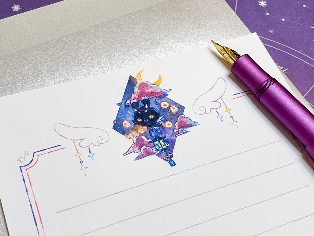 Moon Viewing Festival Letter Set - Lepus