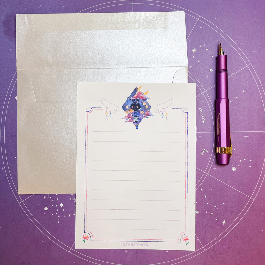 Moon Viewing Festival Letter Set - Lepus