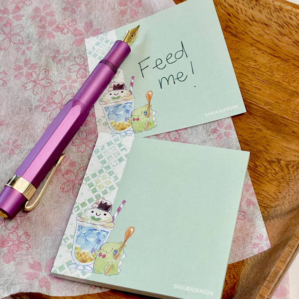 Cream Soda Float Memo Pad