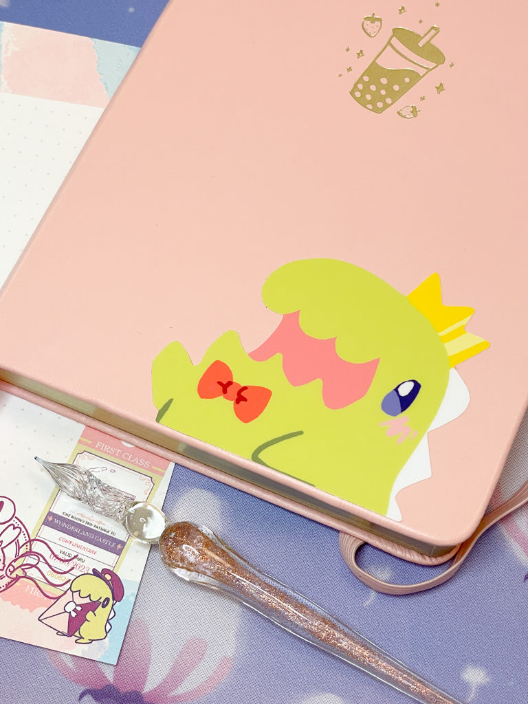 Peek-A-Dino Vinyl Sticker