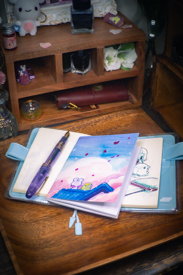 Sakura Street A6 Notebook - Morning Skies