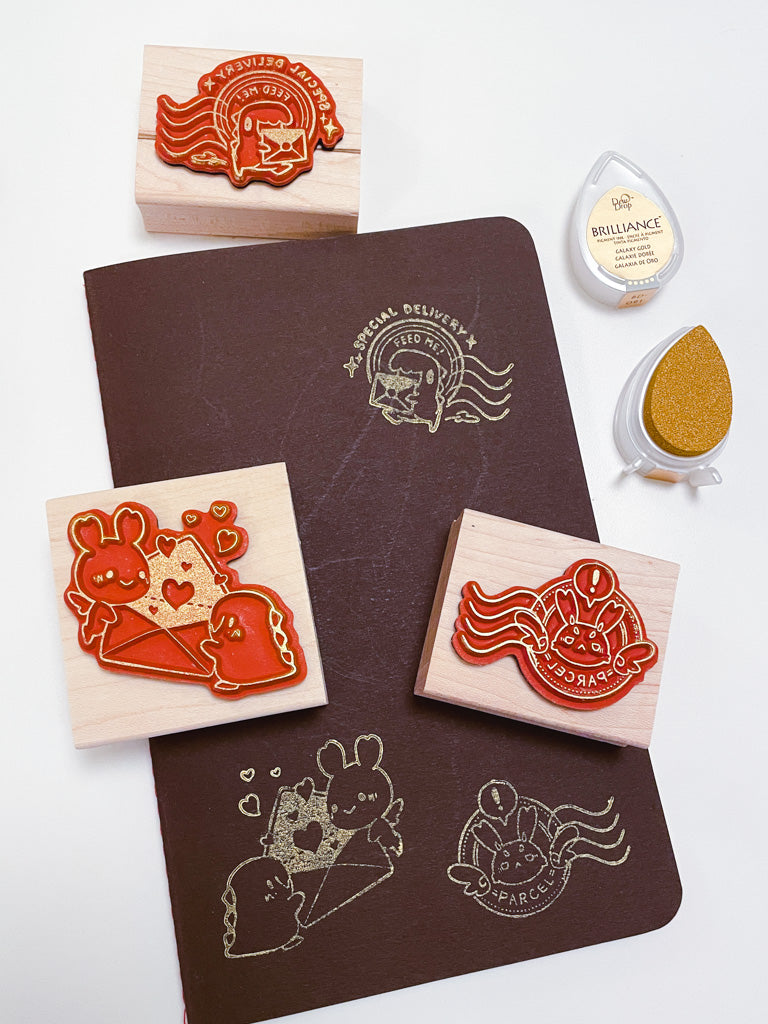 Penpal Love Wooden Stamp