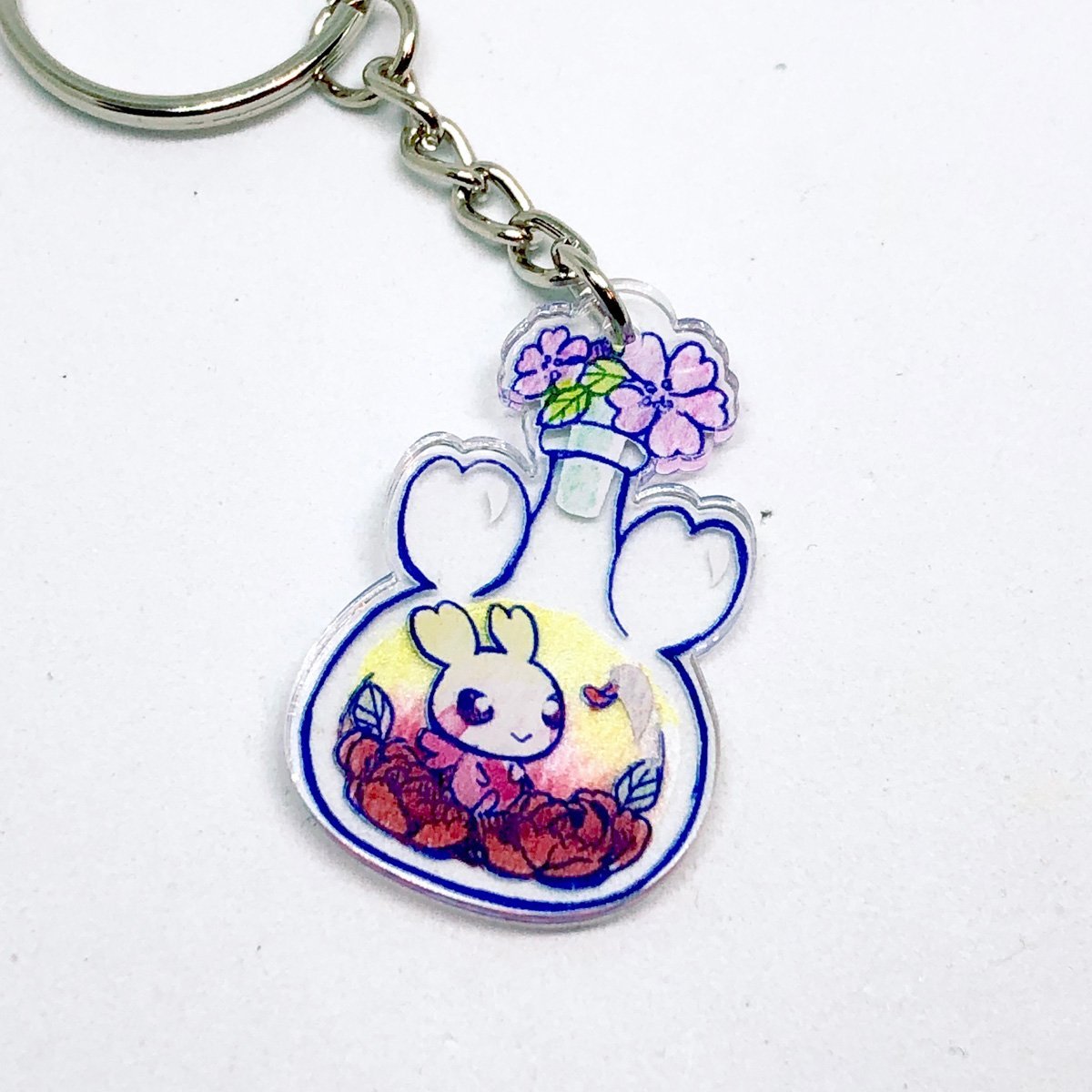 Bottled Sakuradragon Keychain - Sakuradragon