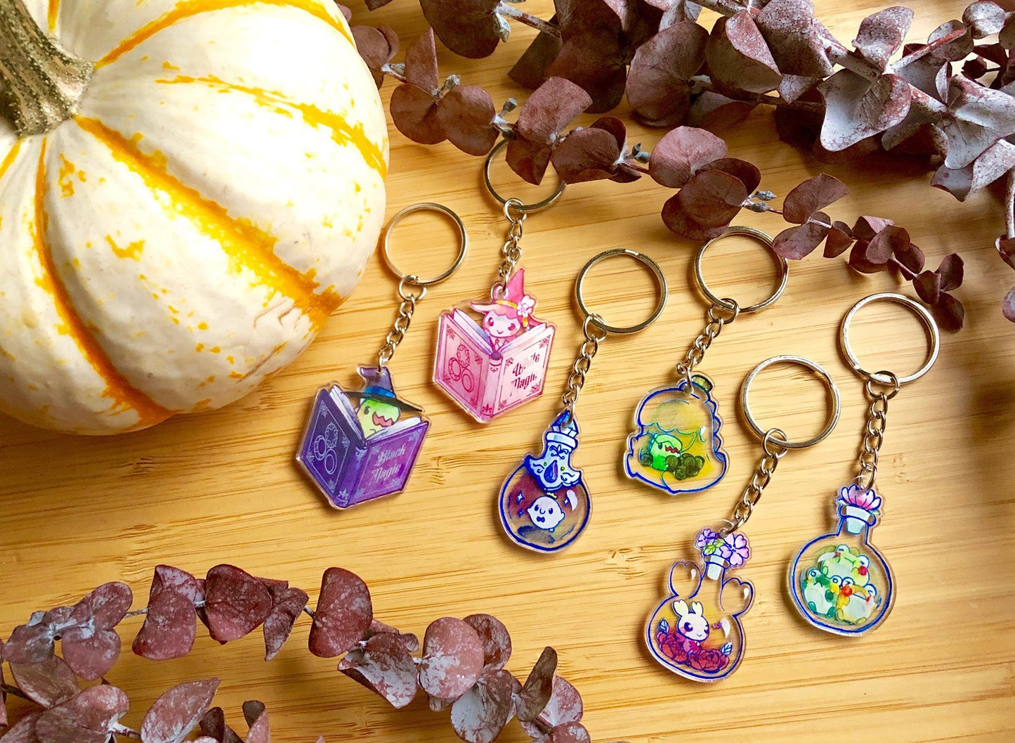 Bottled Sakuradragon Keychain - Sakuradragon