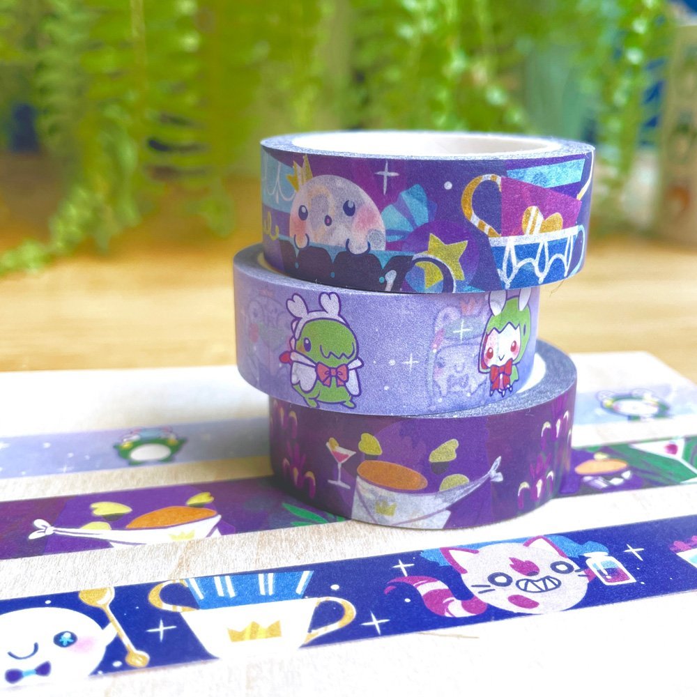 Cosplay Friends Washi Tape Roll - Sakuradragon