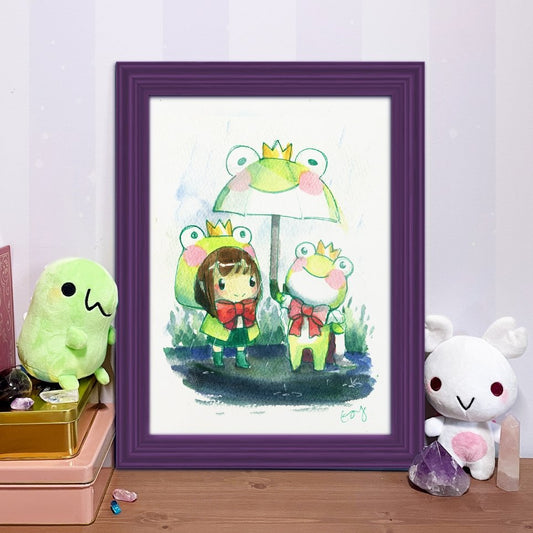 Frog Umbrella Print - Sakuradragon