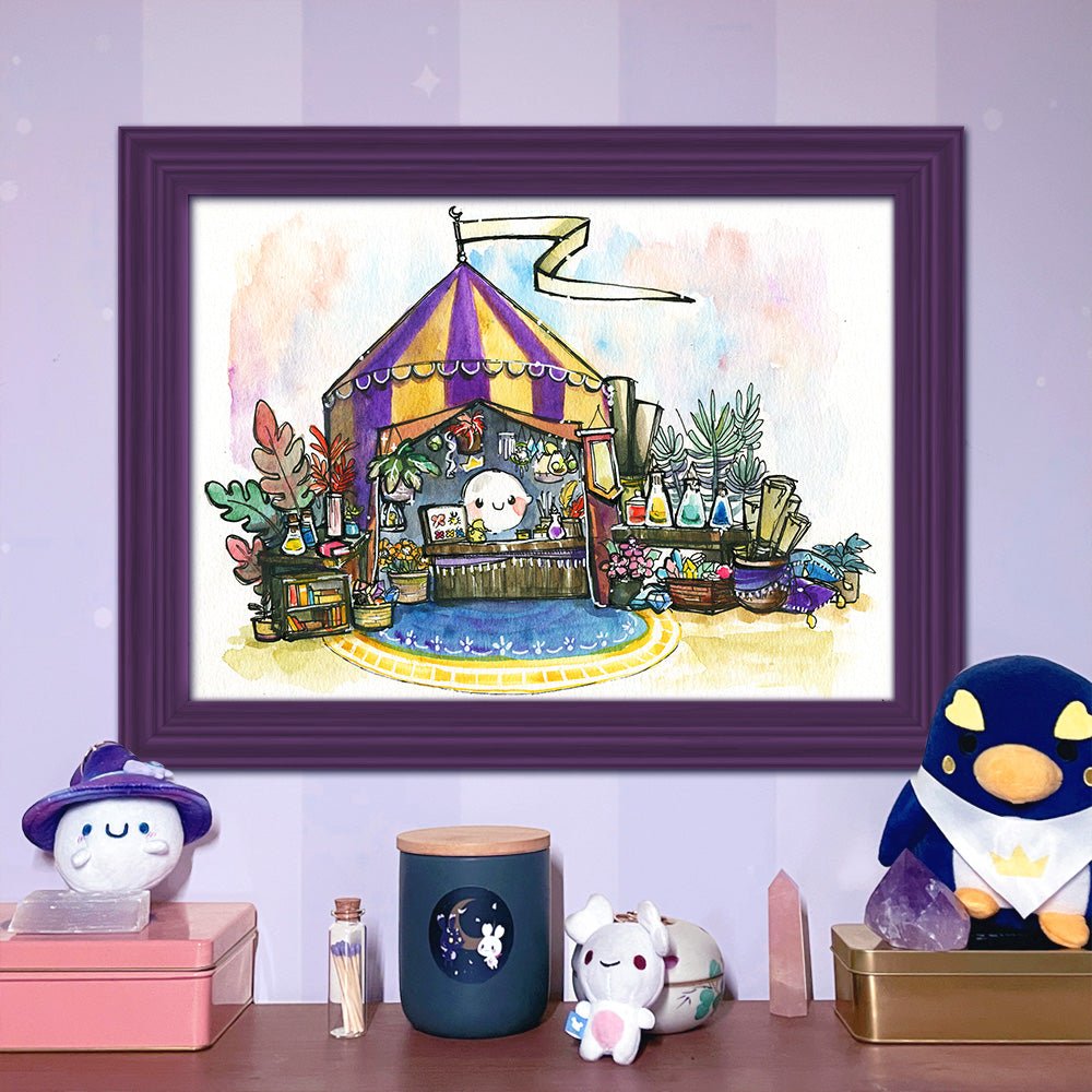 Mysterious Market Print - Sakuradragon