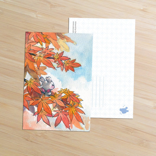 Orange Postcard - Sakuradragon