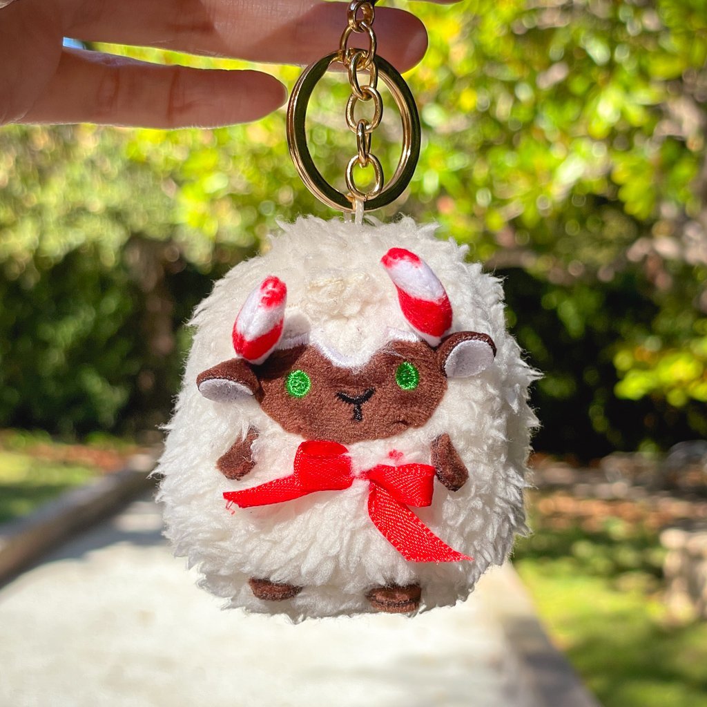 Peppermint Plushie Keychain - Sakuradragon