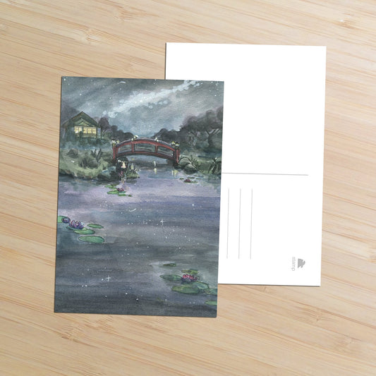 Reflection Postcard - Sakuradragon
