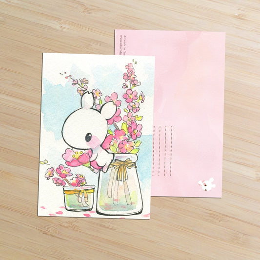 Sakura Season Postcard - Sakuradragon