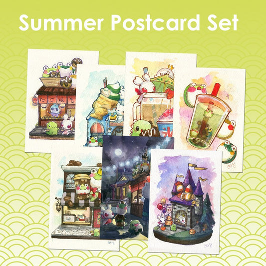 Summer 2019 Postcard Set - Sakuradragon