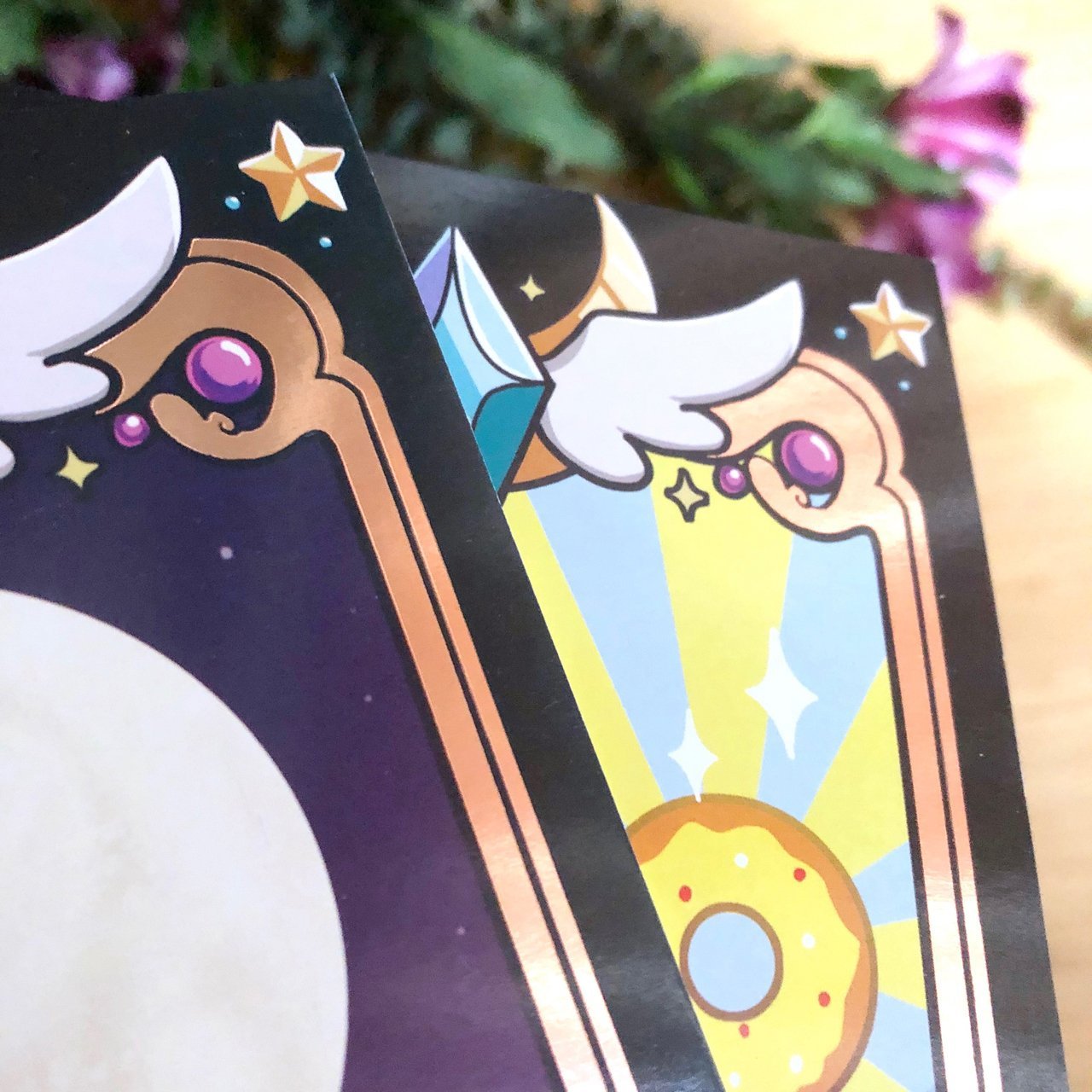 Tarot Cards Postcard Set - Sakuradragon