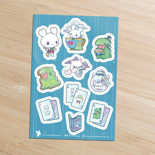 Tiny RPG Wonderland Stickers - Sakuradragon