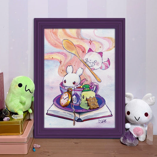 Wonderland Tea Friends Print - Sakuradragon