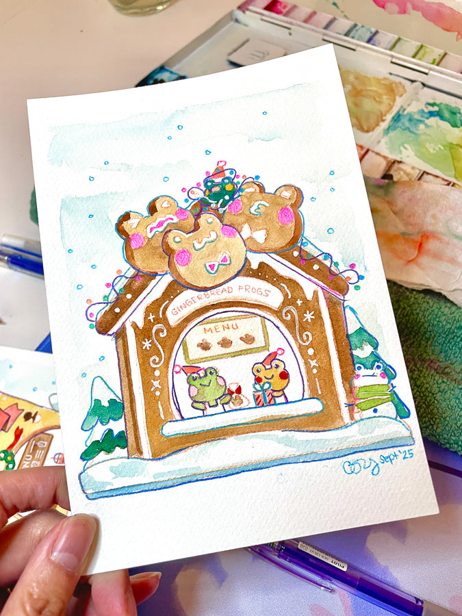 Gingerbread Holiday Pop Up Original