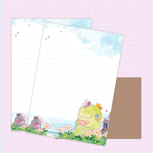 Dino & Daisies Letter Set