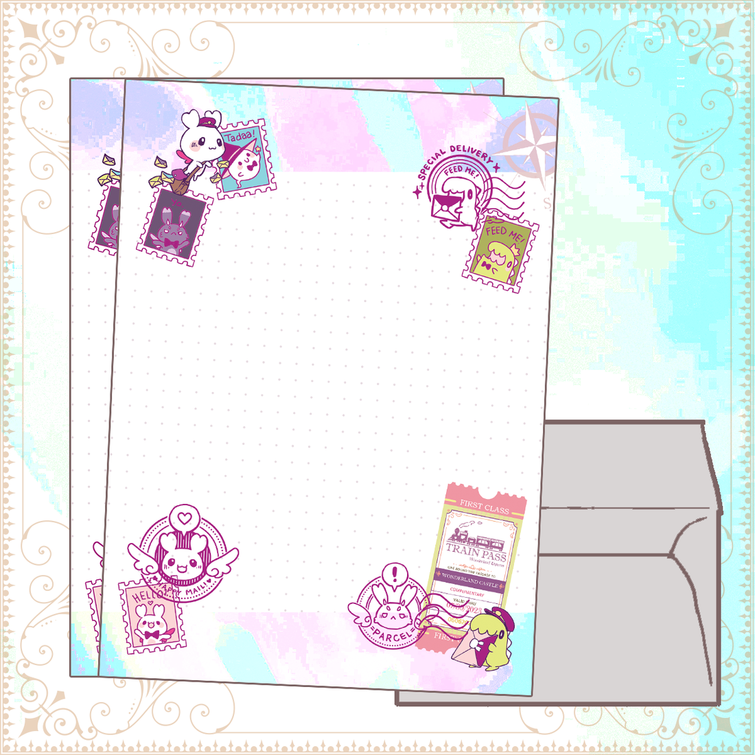 Travel Journal Letter Set – Sakuradragon