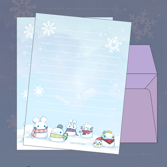 Snow Day Letter Set
