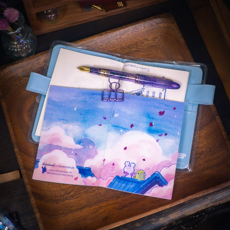 Sakura Street A6 Notebook - Morning Skies