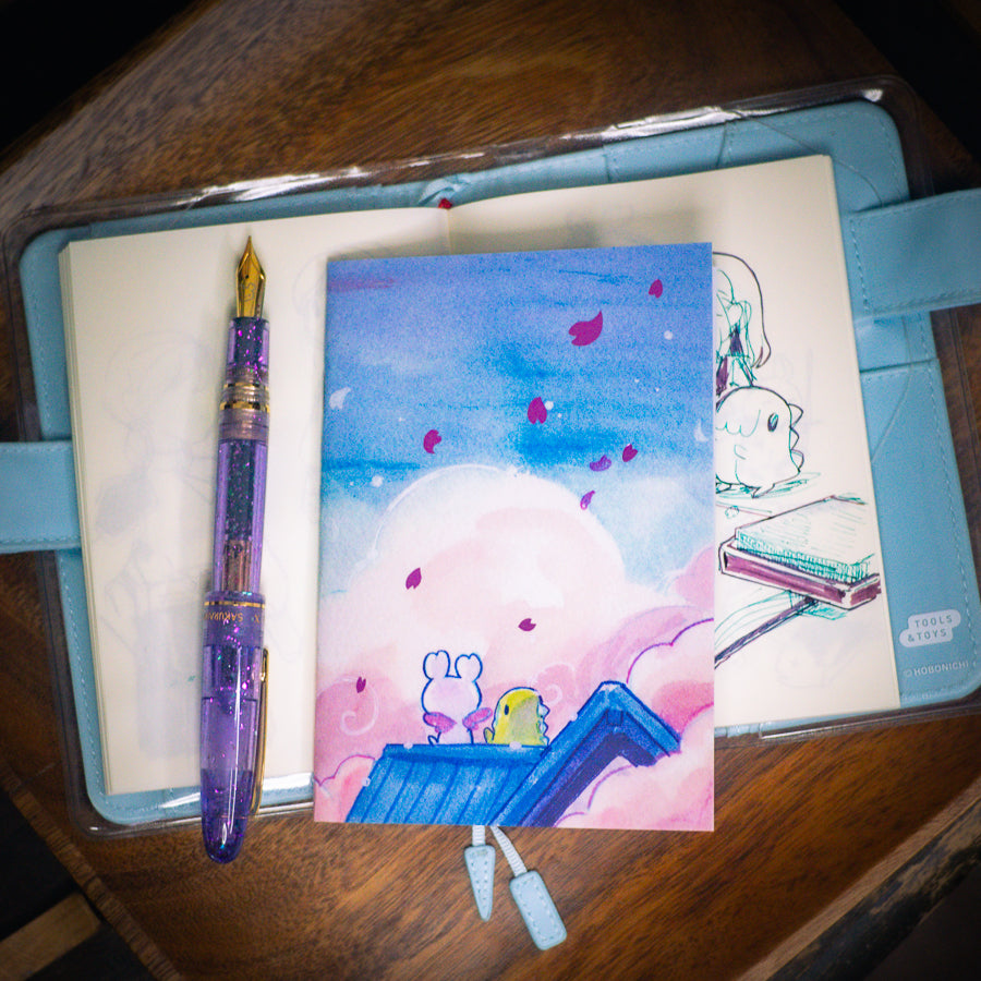 Sakura Street A6 Notebook - Morning Skies