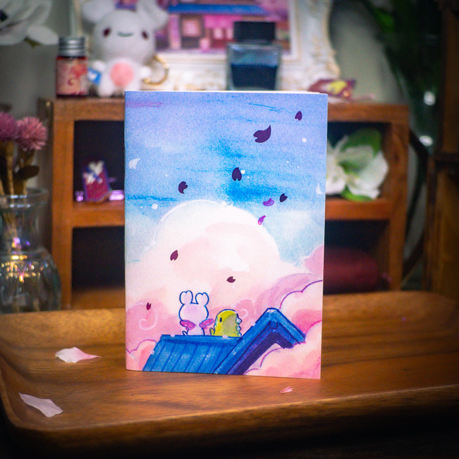 Sakura Street A6 Notebook - Morning Skies