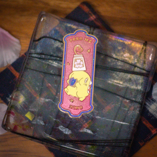 Sakura Street Enamel Pin - Ink