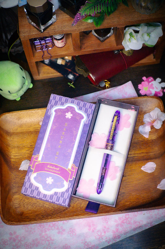 Esterbrook x Sakuradragon Sakura Street Fountain Pen - Artist Bundle