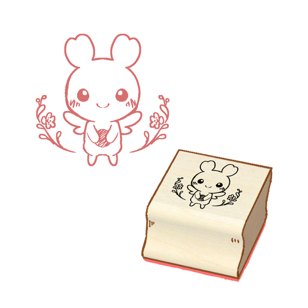 Sakuradragon Wooden Stamp