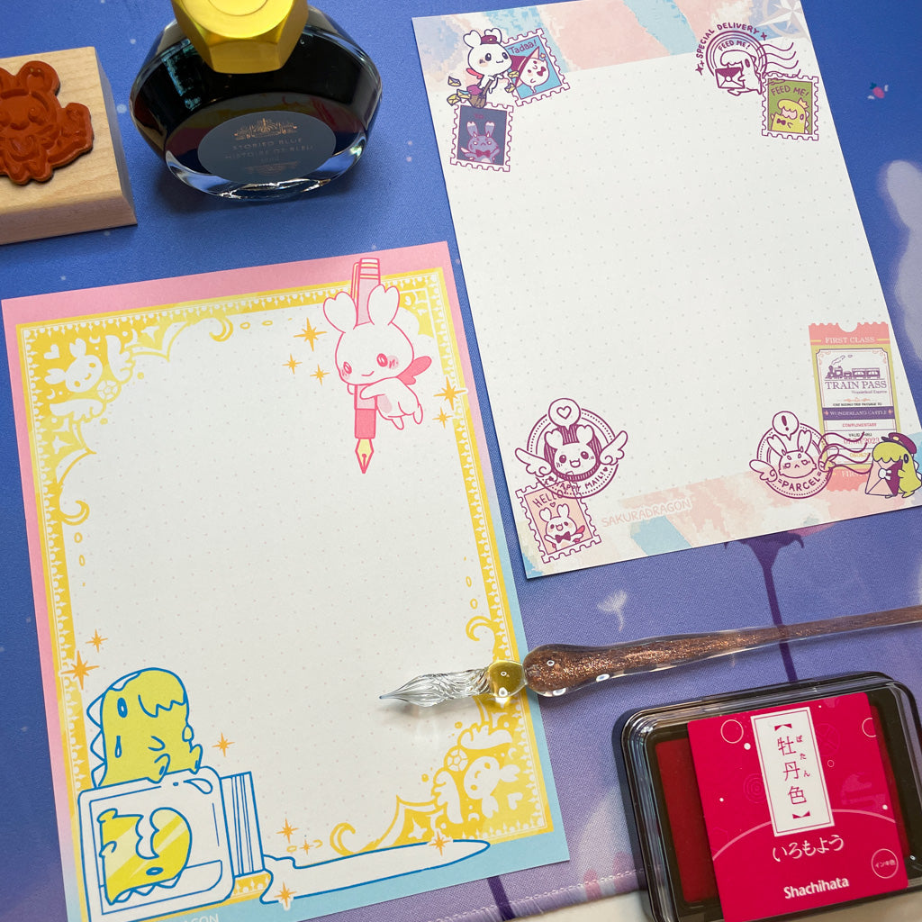 Sakura Writing Set Pen and Ink Letter Set – Sakuradragon