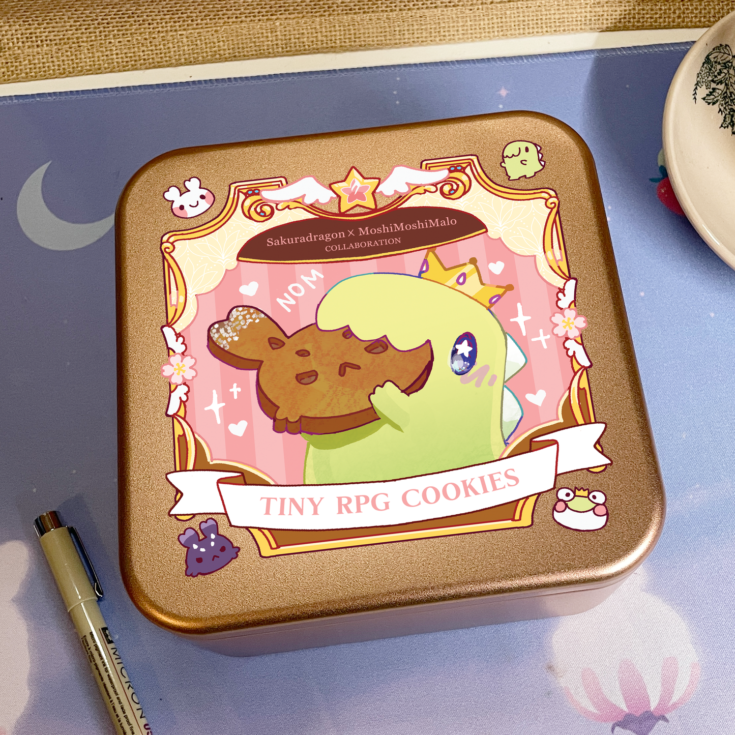 [Preorder] Tiny RPG Cookie Tin Collaboration