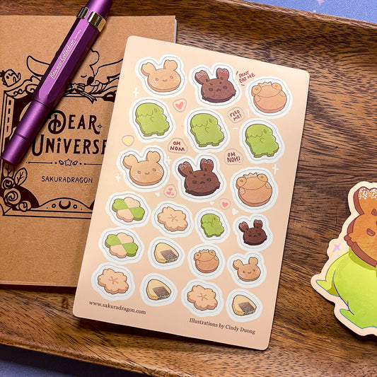 Tiny RPG Cookies Sticker Sheet