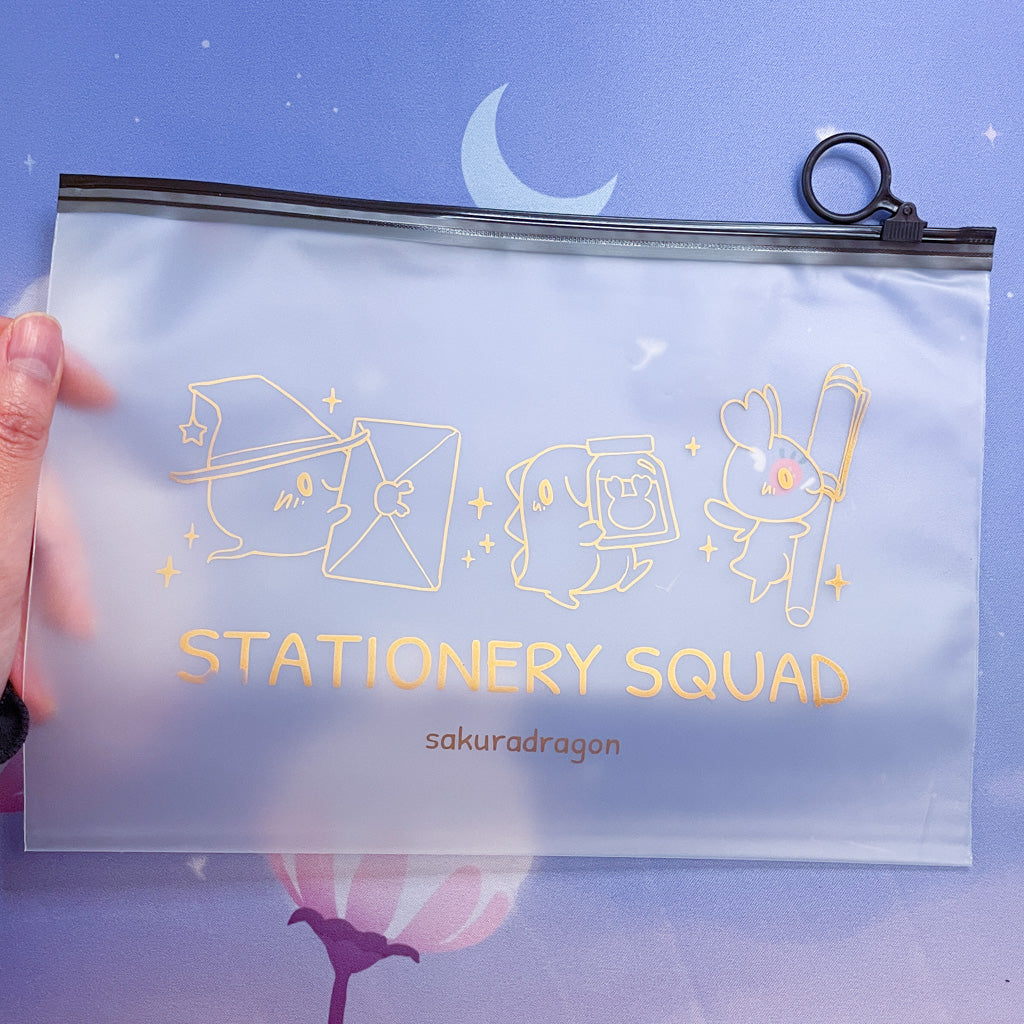 Stationery Squad Storage Bags (Set of 3)