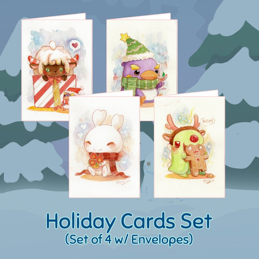 2022 Holiday Cards Set - Sakuradragon