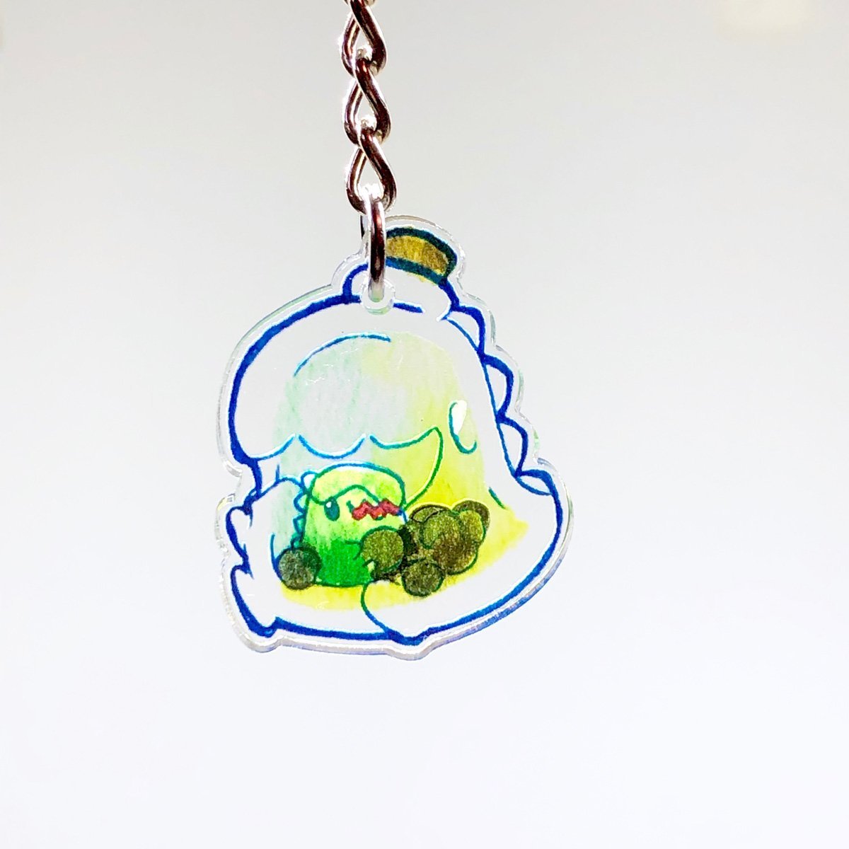 Bottled Feed Me Dino Keychain - Sakuradragon