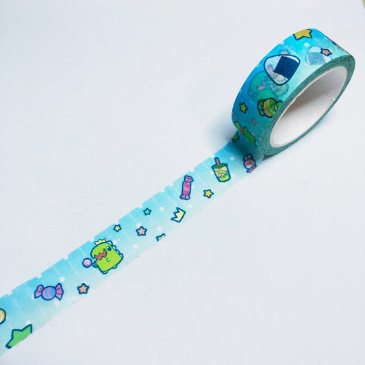 Feed Me Dino Magic Washi Tape Roll - Sakuradragon