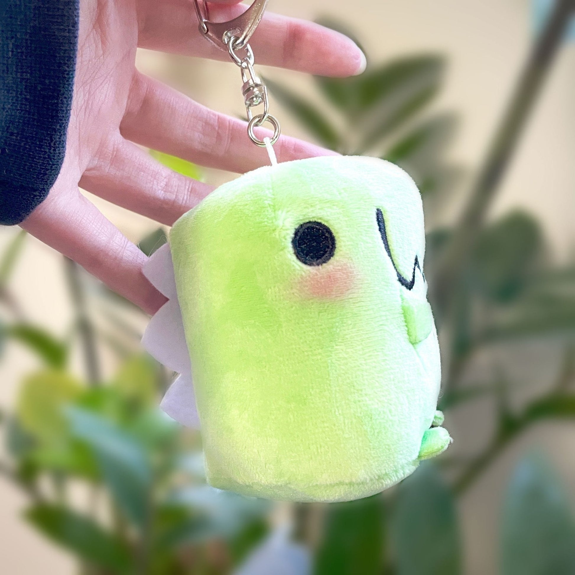 Feed Me Dino Plushie Keychain - Sakuradragon