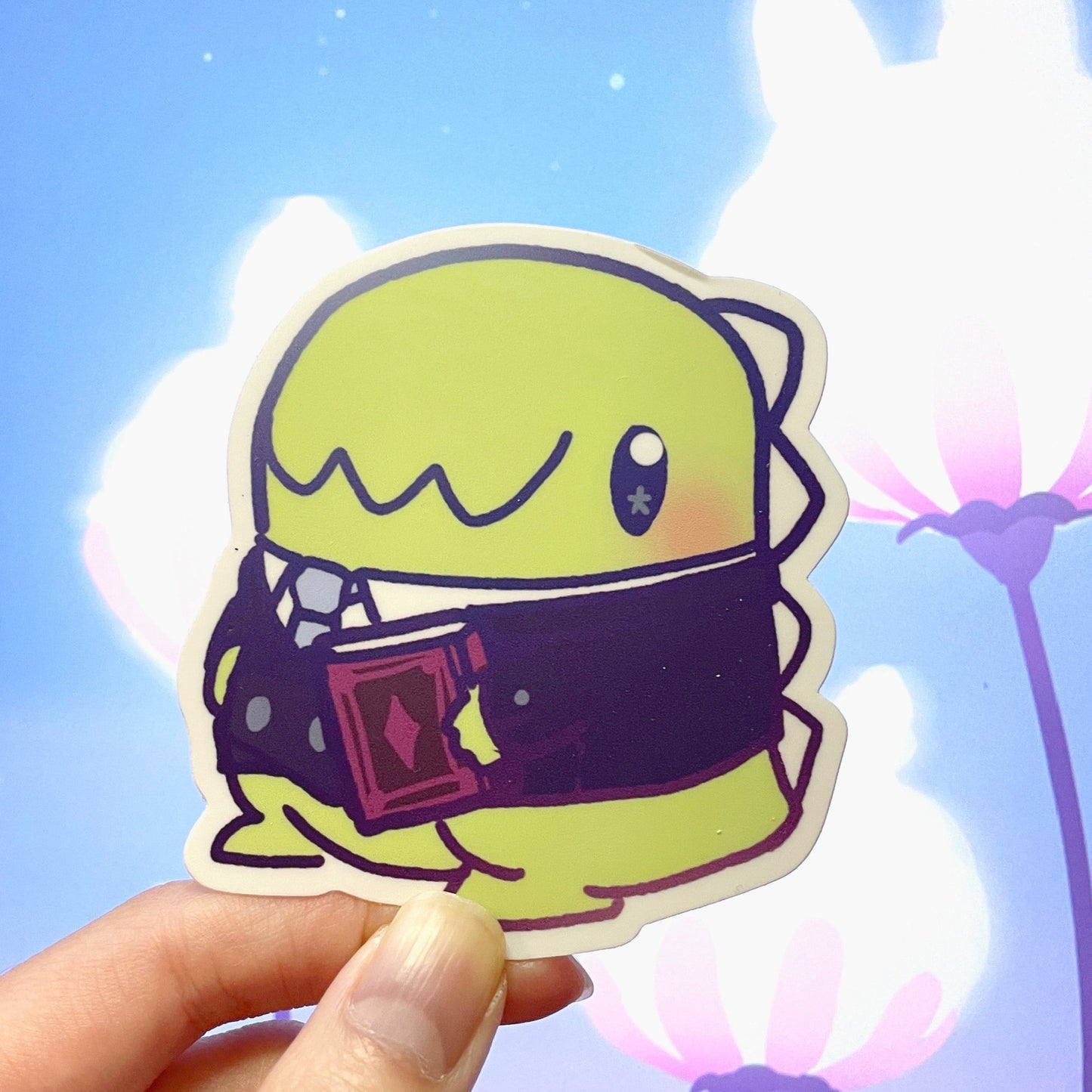 Magic Student - Feed Me Dino Sticker - Sakuradragon