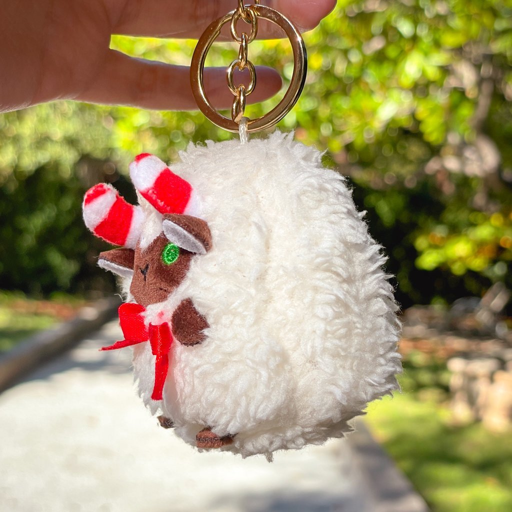 Peppermint Plushie Keychain - Sakuradragon