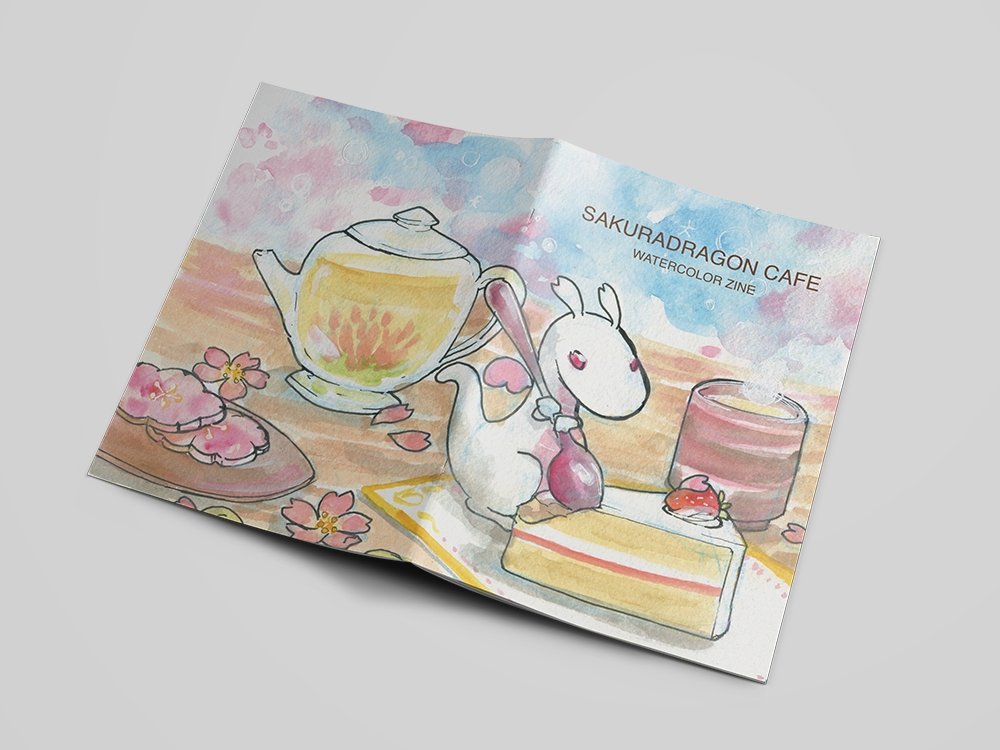 Sakuradragon Cafe Zine - Sakuradragon