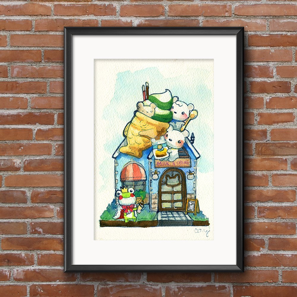 Taiyaki Shop Print - Sakuradragon