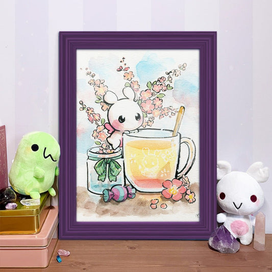 Tea Time w/ Sakuradragon Print - Sakuradragon